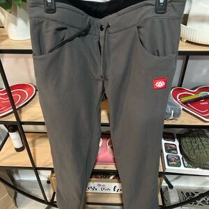 Men’s gray 686 Smarty 3 in 1 tech detachable layering  Pants
